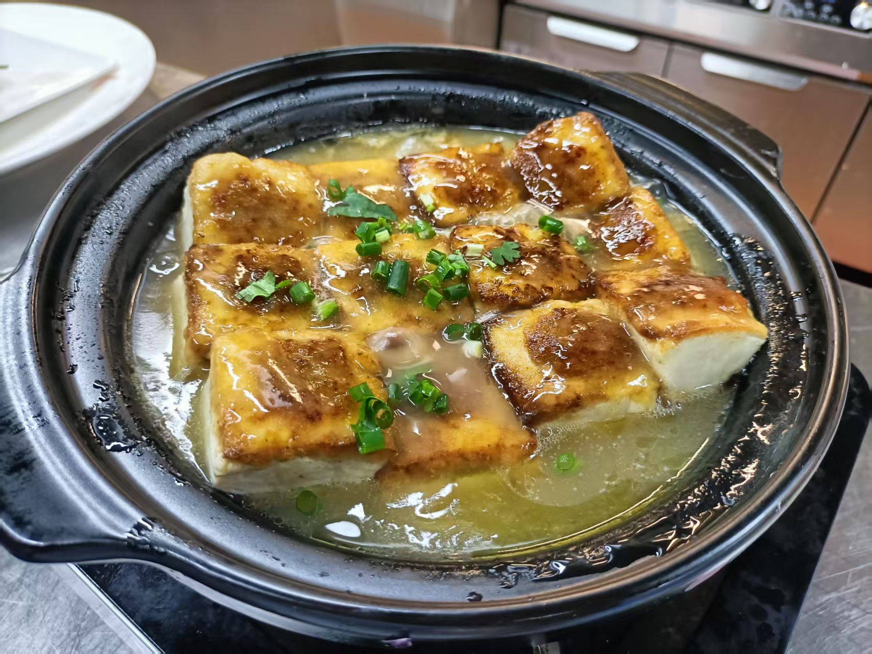 煎酿豆腐煲