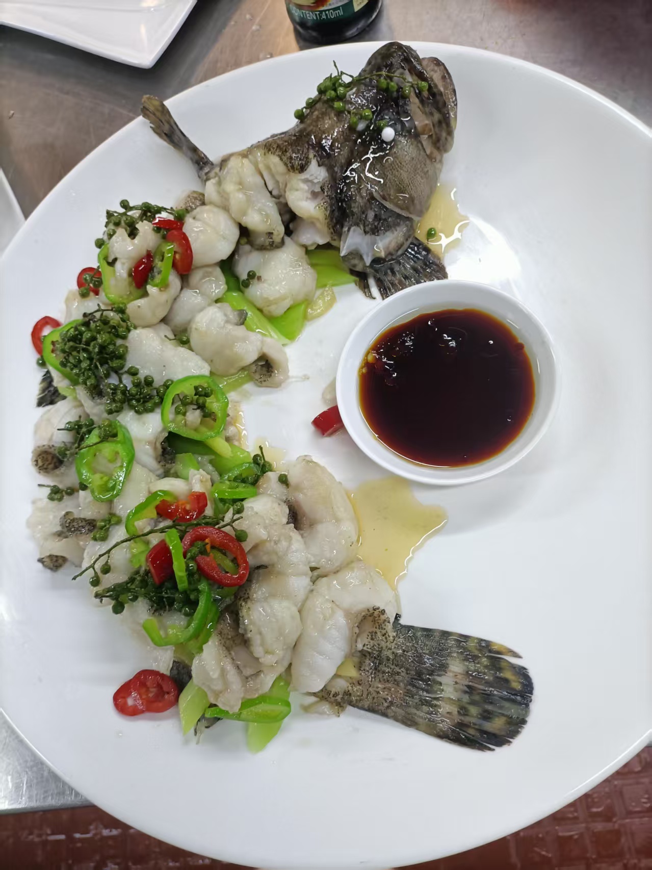 椒麻石斑鱼