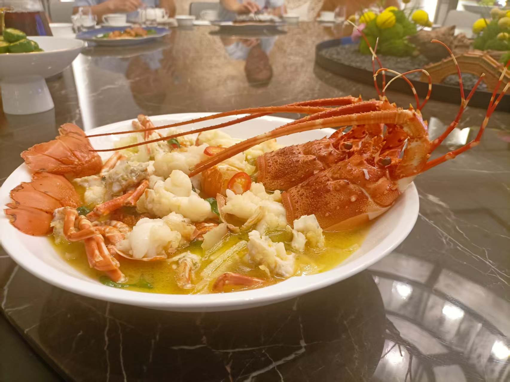龙虾汤泡饭