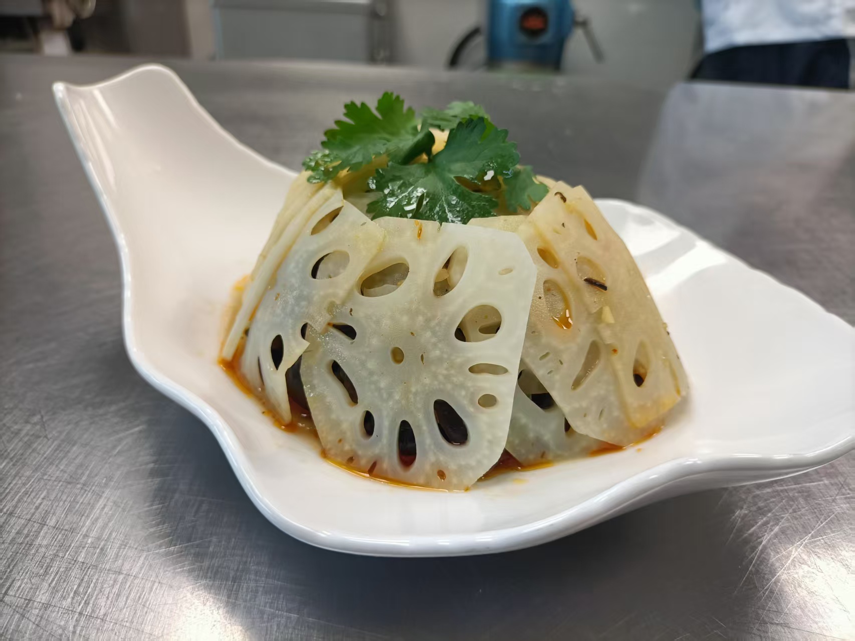 凉拌藕片