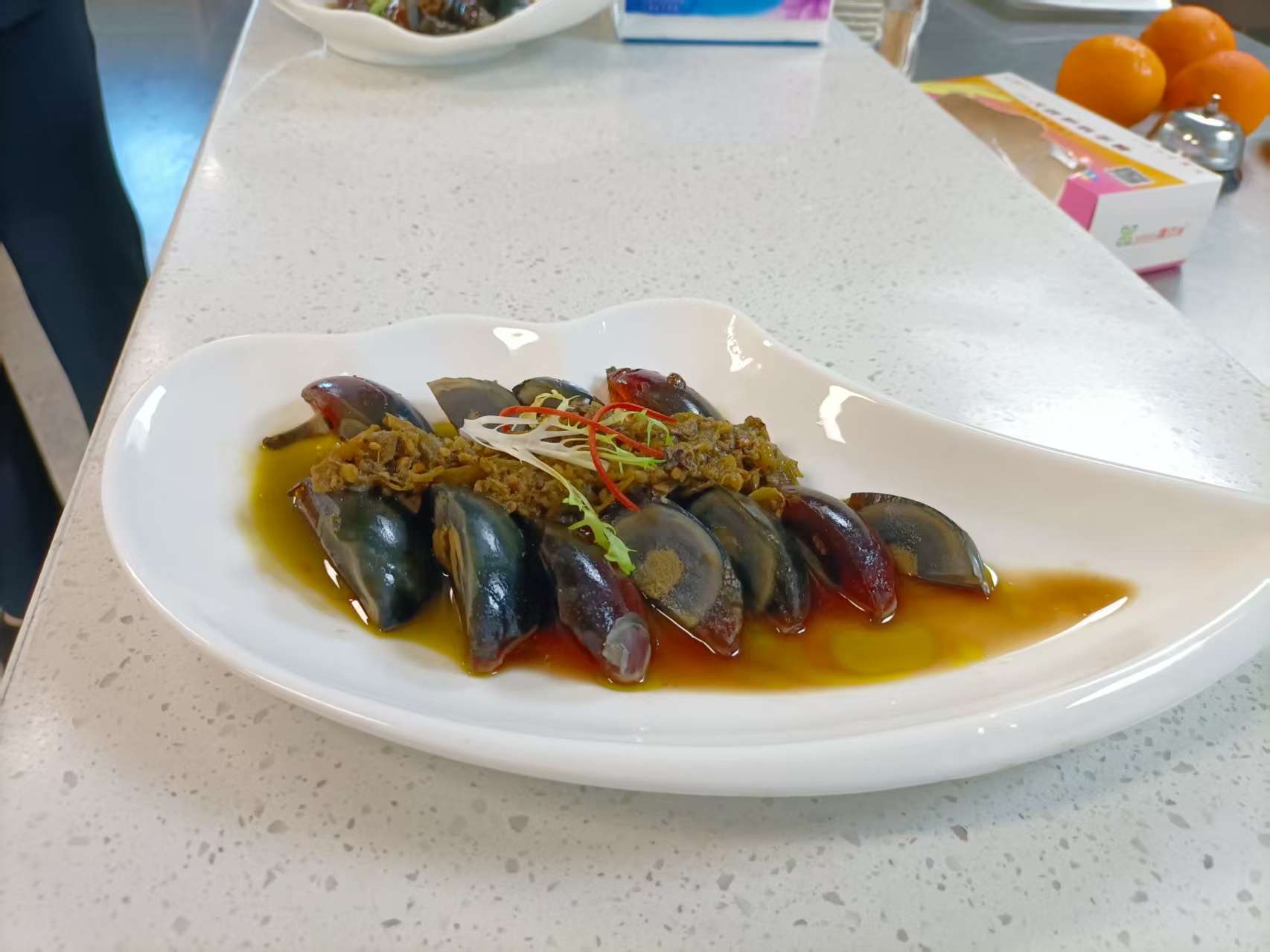 皮蛋豆腐