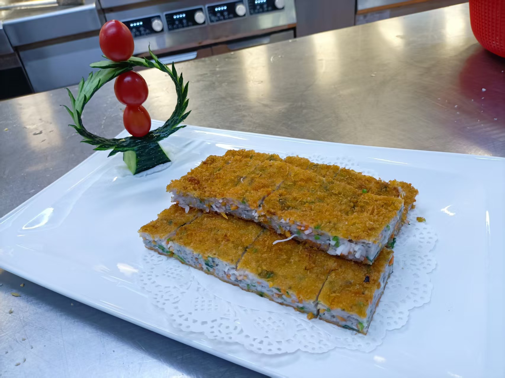 煎虾饼