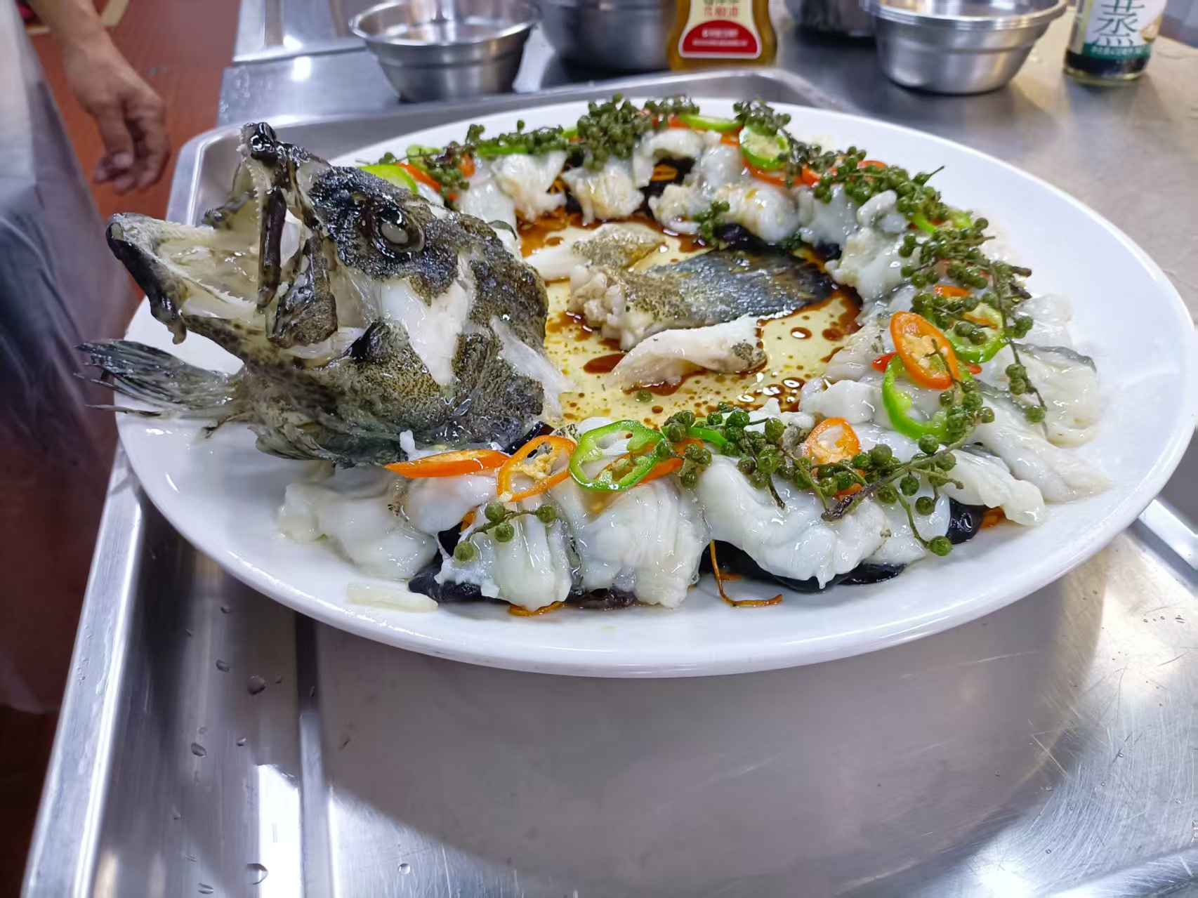椒盐石斑鱼