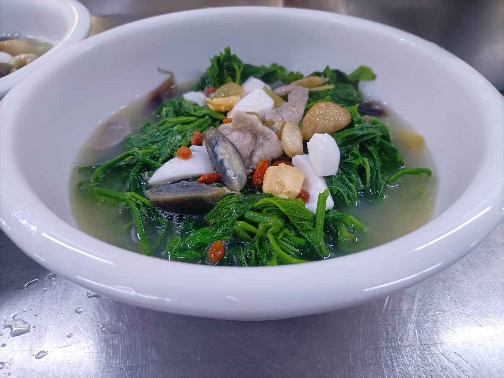 上汤桑叶