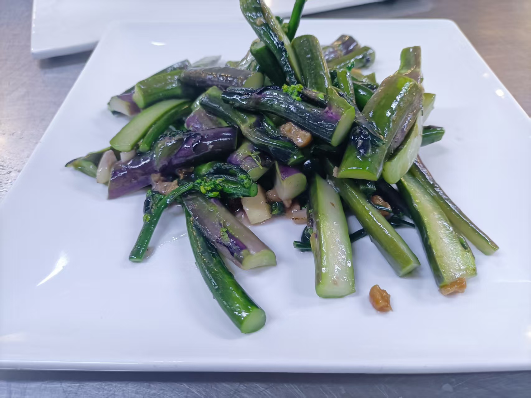 炒红菜苔